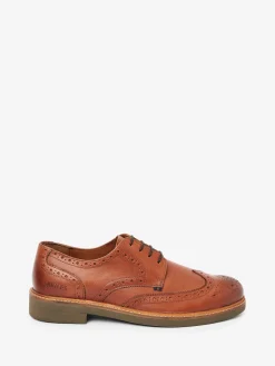 Discount Joules Tan Brown Leather Brogues TanBrownLeather