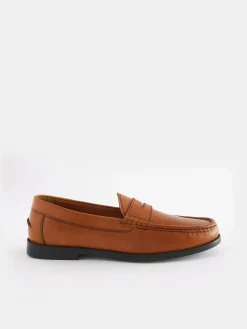 Discount Joules Tan Brown Penny Loafers TanBrown