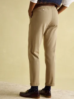 Joules Tan Stone Slim Fit Chino Trousers TanStone