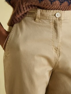 Joules Tan Stone Slim Fit Chino Trousers TanStone