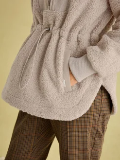 Hot Joules Thurleston Borg Fleece Neutral