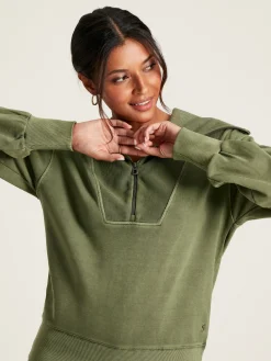 Sale Joules Tia Pullover Sweatshirt Green