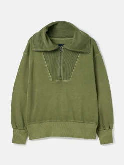 Sale Joules Tia Pullover Sweatshirt Green
