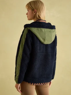 Discount Joules Tilly Hooded Fleece Navy