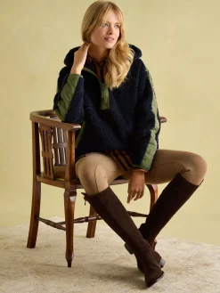 Discount Joules Tilly Hooded Fleece Navy