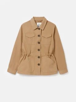 Outlet Joules Twyford Tan Brown Safari Jacket TanBrown