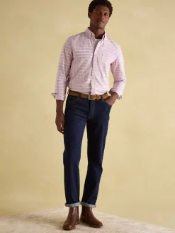 Clearance Joules Welford Light Pink Cotton Check Shirt LightPink