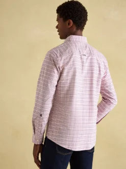 Clearance Joules Welford Light Pink Cotton Check Shirt LightPink