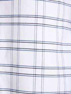Outlet Joules Welford Cotton Check Shirt White