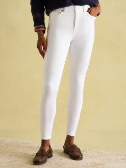 Discount Joules Skinny Fit Jeans White