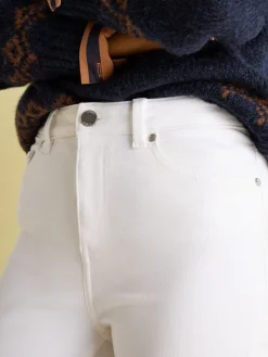 Discount Joules Skinny Fit Jeans White