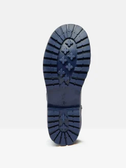 Joules Wistow Navy Blue Adjustable Mid Calf Wellies NavyBlue