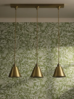 Online Joules Wollaton Three Bar Brass Ceiling Light Gold