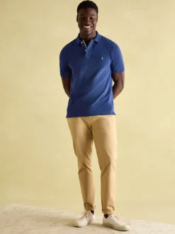 Online Joules Woody Regular Fit Cotton Pique Polo Shirt Blue