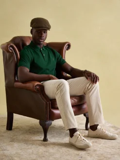 Best Joules Woody Regular Fit Cotton Pique Polo Shirt Green