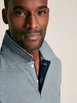 Outlet Joules Woody Regular Fit Cotton Pique Polo Shirt Grey