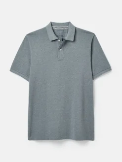 Outlet Joules Woody Regular Fit Cotton Pique Polo Shirt Grey