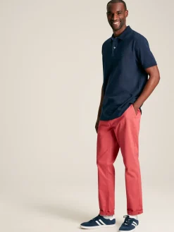 Discount Joules Woody Navy Blue Regular Fit Cotton Pique Polo Shirt NavyBlue