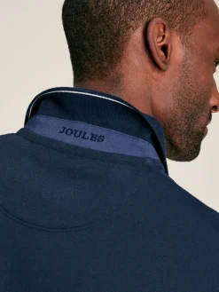 Discount Joules Woody Navy Blue Regular Fit Cotton Pique Polo Shirt NavyBlue
