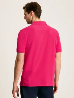 Discount Joules Woody Regular Fit Cotton Pique Polo Shirt Pink