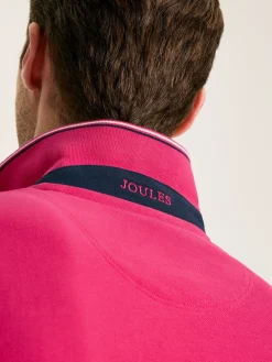 Discount Joules Woody Regular Fit Cotton Pique Polo Shirt Pink