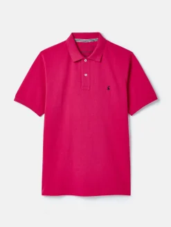 Discount Joules Woody Regular Fit Cotton Pique Polo Shirt Pink