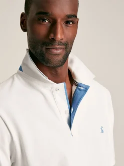 Outlet Joules Woody Regular Fit Cotton Pique Polo Shirt White