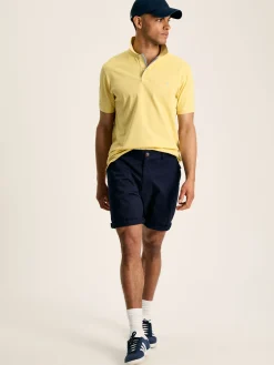 Hot Joules Woody Regular Fit Cotton Pique Polo Shirt Yellow