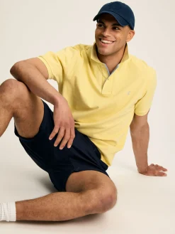 Hot Joules Woody Regular Fit Cotton Pique Polo Shirt Yellow